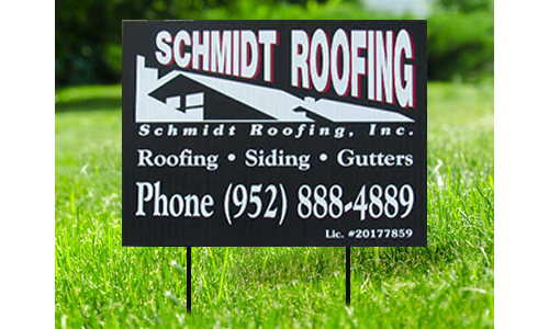 Yard Sign Roofing Company
