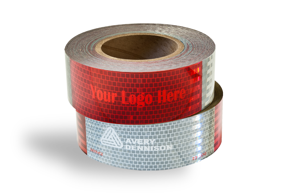 Rolls of refelctive tape