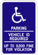 Handicap signs Minnesota
